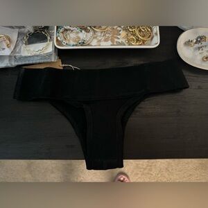 SKIMS Black Bikini Bottom